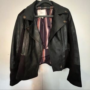 Anthropologie leather jacket